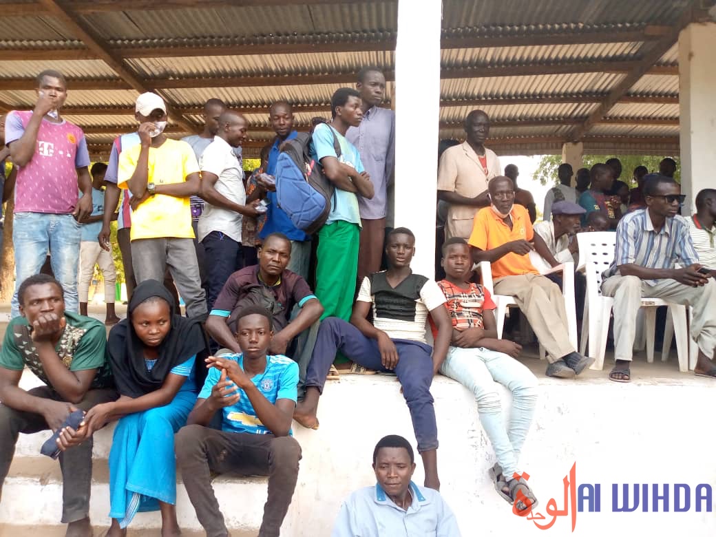 Tchad : grand meeting du candidat Balthazar à Laï