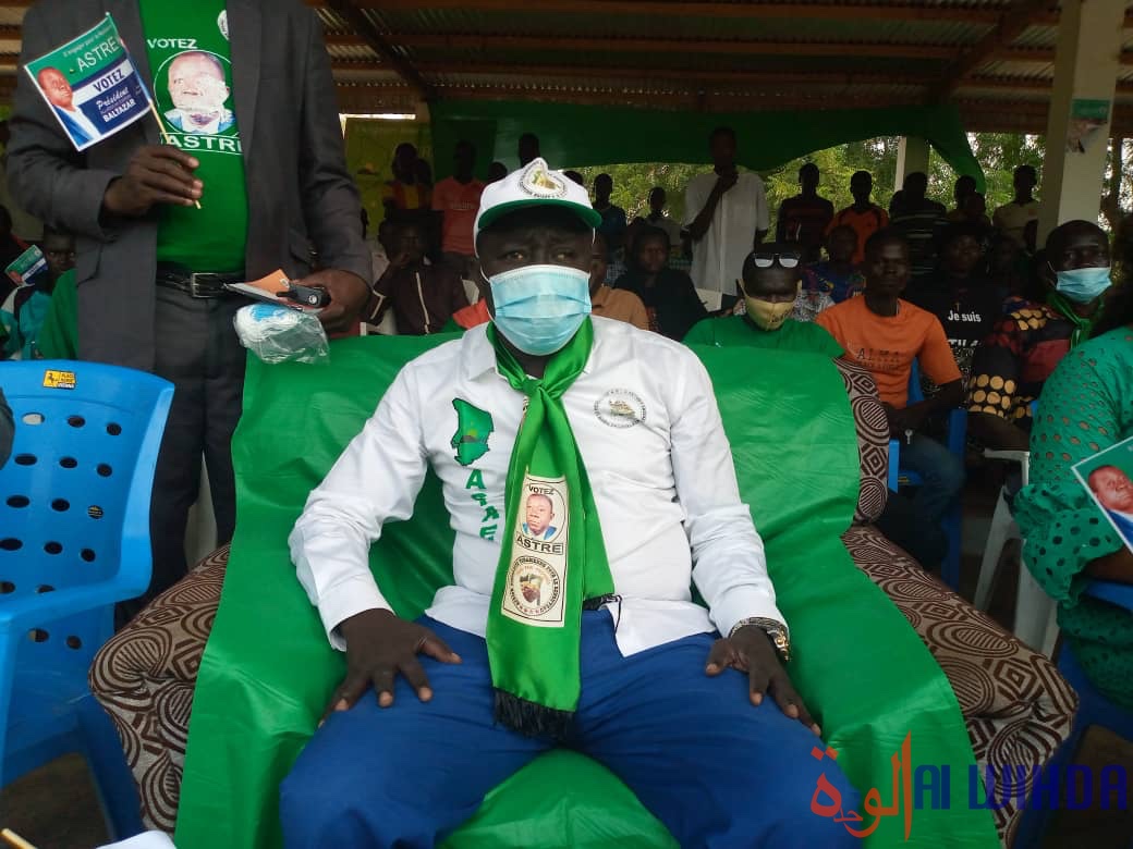 Tchad : grand meeting du candidat Balthazar à Laï