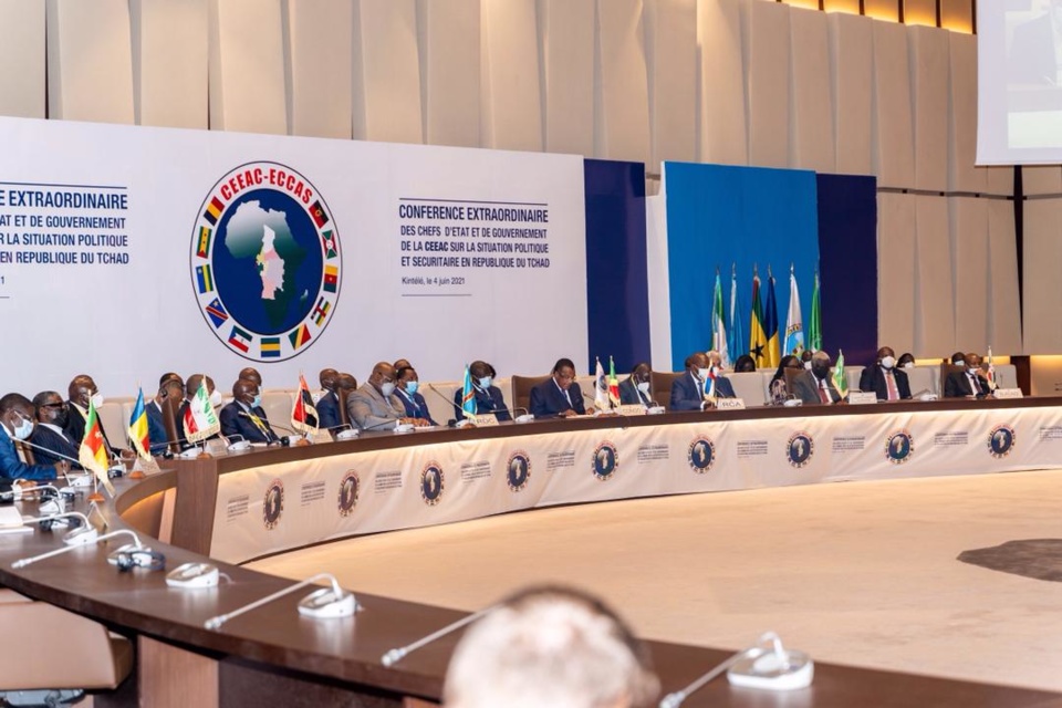 Une vue des participants au sommet de Brazzaville