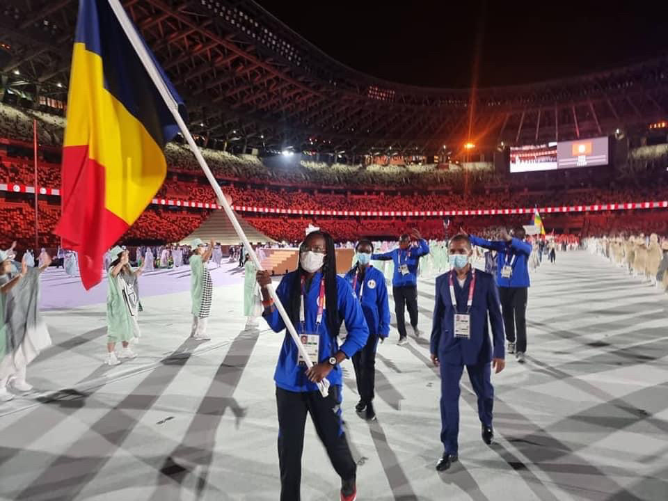 JO Tokyo : le drapeau du Tchad flotte à la cérémonie d’ouverture