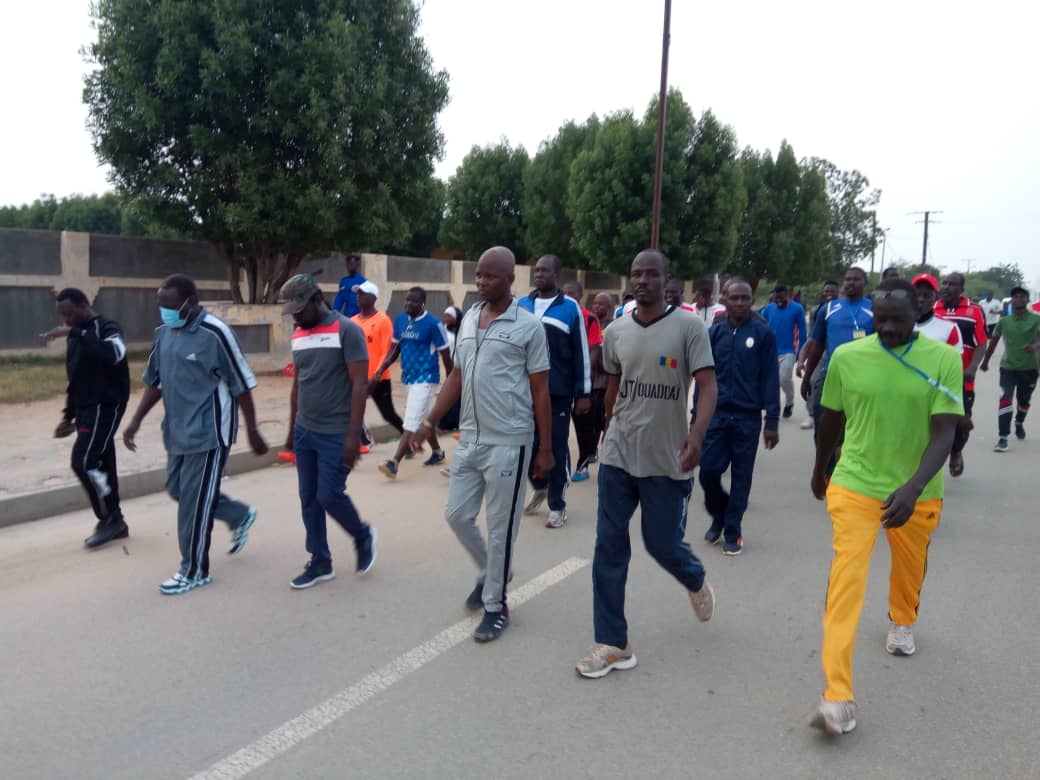 Tchad : une marche sportive de masse initiée à Abéché pour encourager l'activité physique
