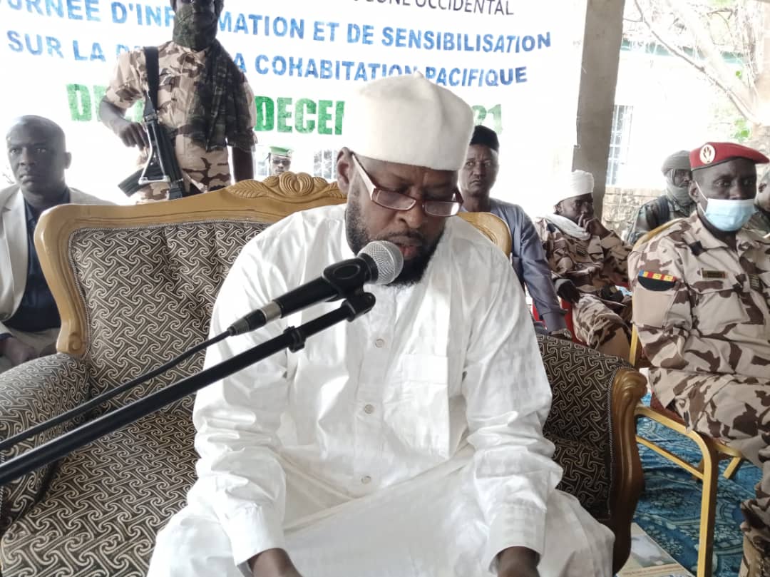 Le gouverneur de la province du Logone Occidental, Bachar Ali Souleyman. © Golmem Ali/Alwihda Info