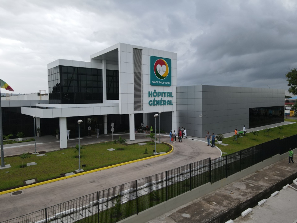 Une vue de l'hopital général de Djiri