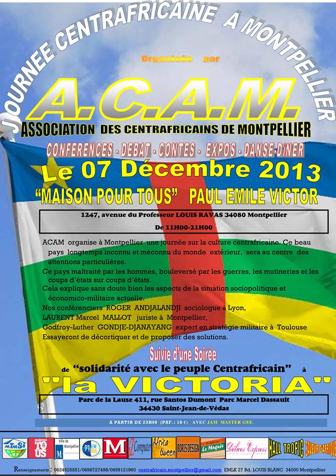 France : Les centrafricains organisent une journée culturelle