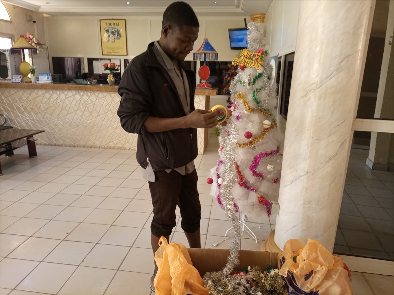 Tchad : les hôtels de N'Djamena s'ornent pour les fêtes de fin d'année