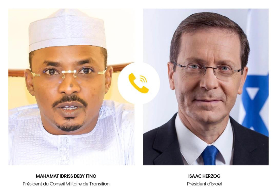 Le Tchad et Israël veulent "raffermir davantage la coopération bilatérale"
