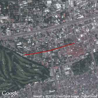 L'avenue Tombalbaye à Kinshasa. Crédit photo : geoview