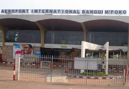 L'aéroport International de Bangui. Crédit photo : Sources