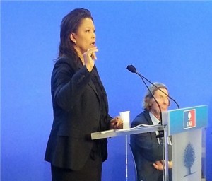 L'ex-ministre Marie-Reine Hassen. Crédit photo : Sources