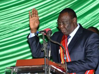 Michel Djotodia, lors de sa prestation de serment. Crédit photo : Sources