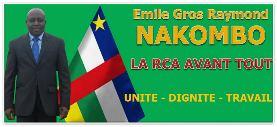 RCA/Candidature à la Présidence de la Transition : La Profession de Foi d'Emile Gros Raymond