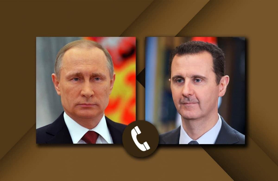 Guerre en Ukraine : la Syrie exprime son “fort soutien” à la Russie