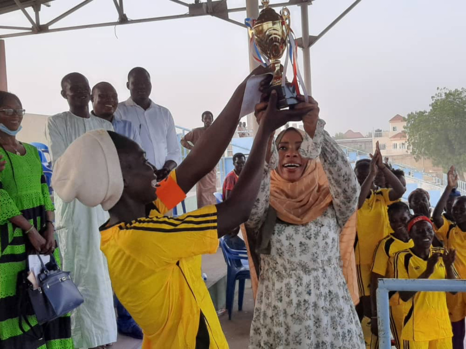 Tchad : le CNJT met en valeur la femme en initiant un match de football