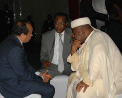 Audiences à Abuja. Le Chef de l’Etat, Idriss Déby s’est concerté avec ses homologues.