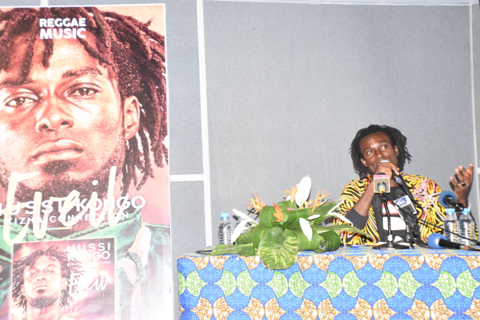 Brazzaville : l’artiste musicien congolais, Mussi Kongo, présente l’album « Eveil » à la  presse