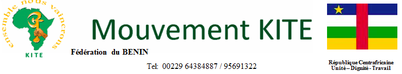 RCA : Le mouvement KITE condamne les exactions