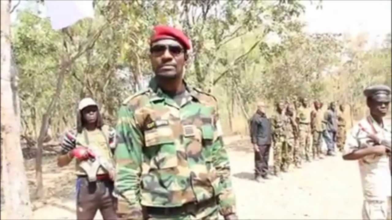 Le colonel Sayo, leader du mouvement Révolution et Justice.