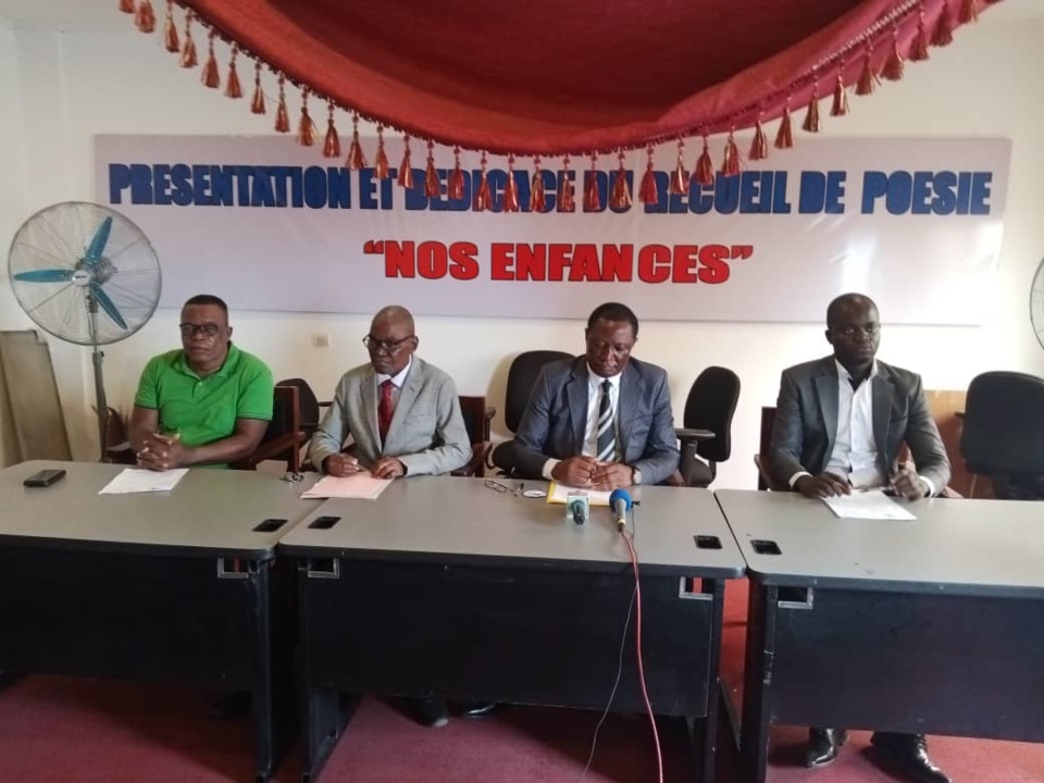 Le directoire de Camara Laye, au cours de la conférence de presse