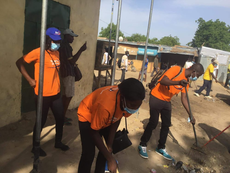 Tchad : Moov Africa lance une grande opération de salubrité à Koundoul