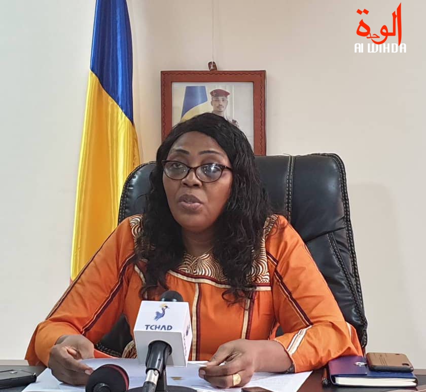 La secrétaire d'État à la Santé publique et à la Solidarité nationale, Dr. Mbaidedji Dekandji Francine. © Malick Mahamat/Alwihda Info