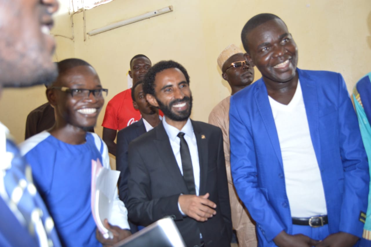 Tchad : Mahmoud Ali Seïd au contact de la jeunesse à N'Djamena