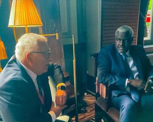 L'UA et la CPI échangent sur "des perspectives de développement des relations"