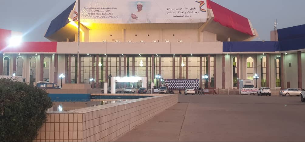 Le Palais du 15 janvier ce 9 octobre 2022. © Malick Mahamat/Alwihda Info