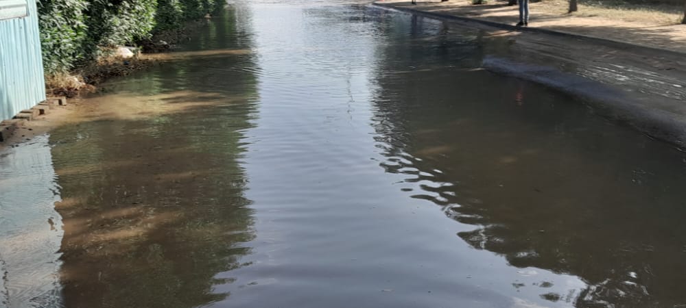 Des inondations au quartier Sabangali à N'Djamena, au Tchad. Illustration © Abakar Adoum N'gaye/Alwihda Info