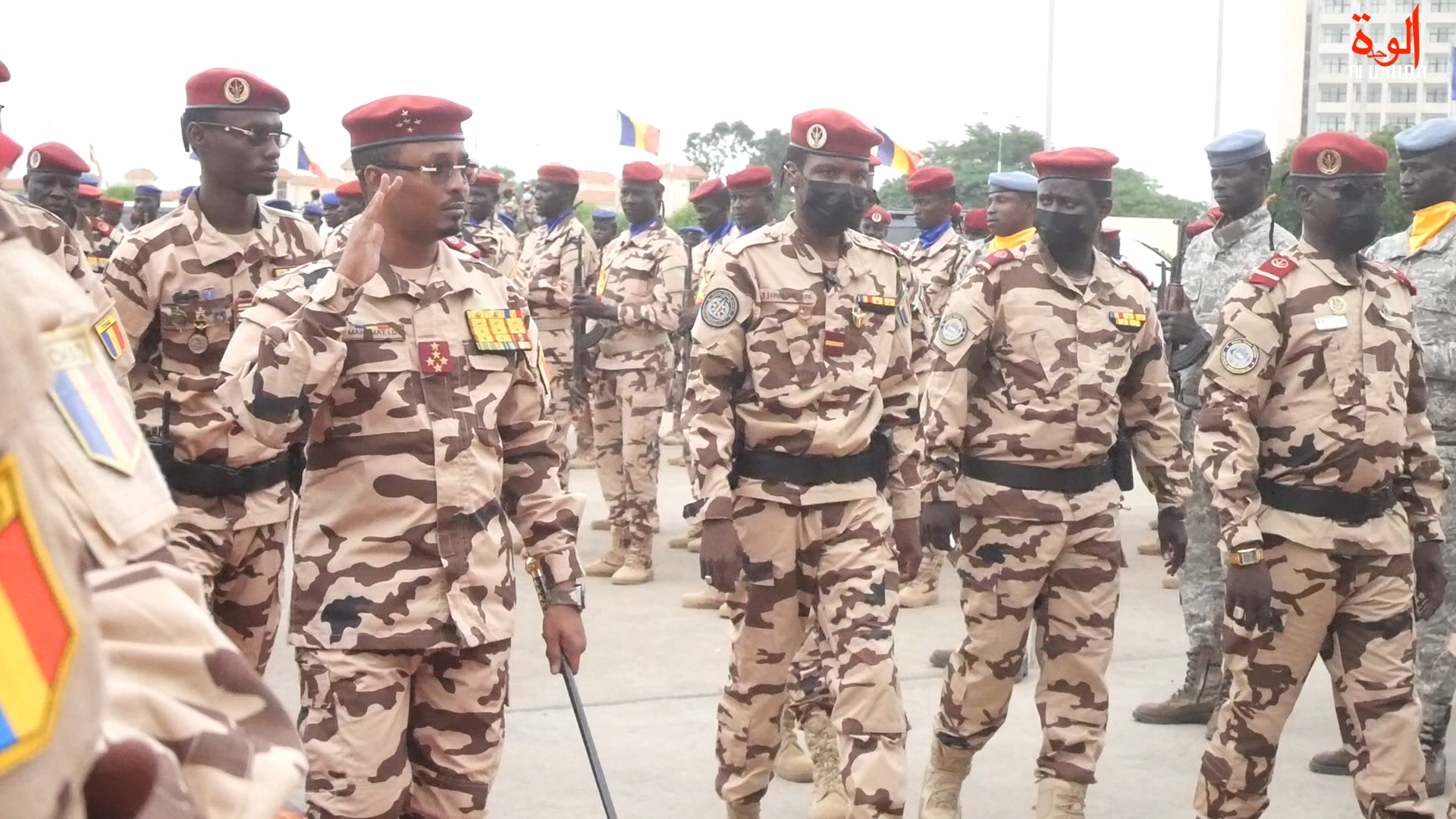 Le président de la transition réagit à la mort de 4 soldats tchadiens au Mali