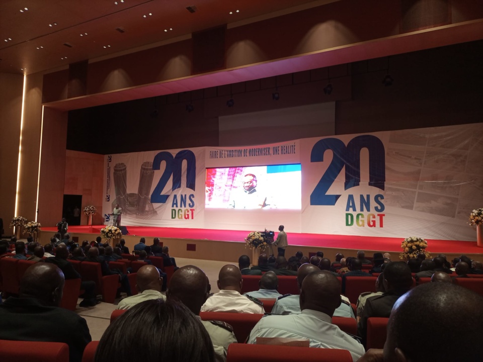 Le ministre, Jean Jacques Bouya, au cours de son évocation.