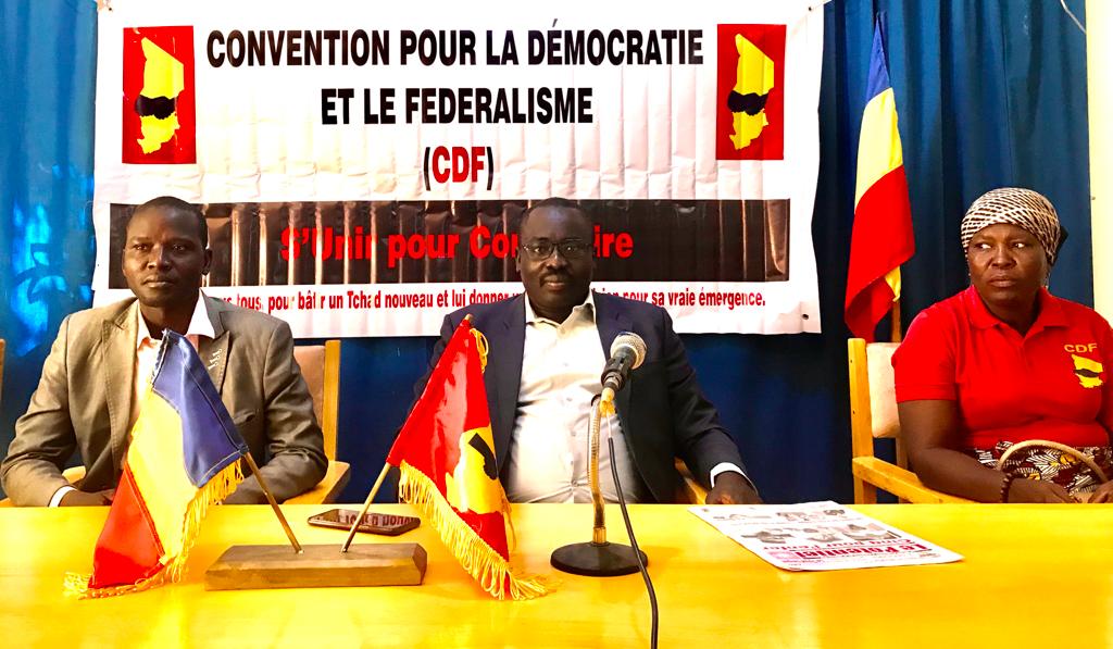 La CDF appelle à l'instauration de la fédération au Tchad face à la situation politique actuelle