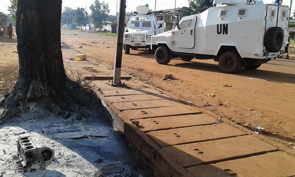 Centrafrique : Tension maximale à Bangui. Crédit photo : DIASPORA MEDIA