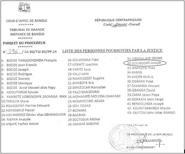 CONDAMNATION POUR CRIMES DE GUERRE: COMMENT BAHAR Y ECHAPPE ?