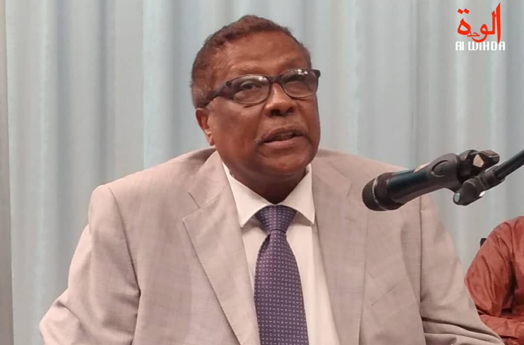 Abderaman Koulamallah, ministre de la réconciliation nationale. © Alwihda Info/Archives