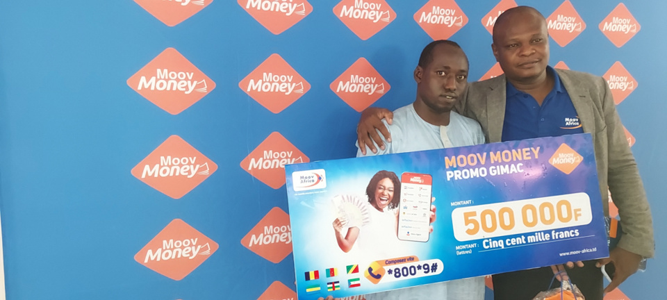 Tchad : Moov Africa récompense les clients qui font des transferts Moov Money dans la zone CEMAC