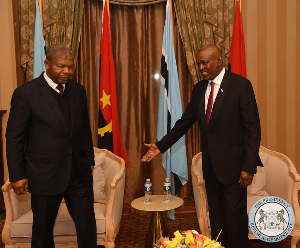 Renforcement des liens entre l'Angola et le Botswana lors d'une visite d'État. © PRB
