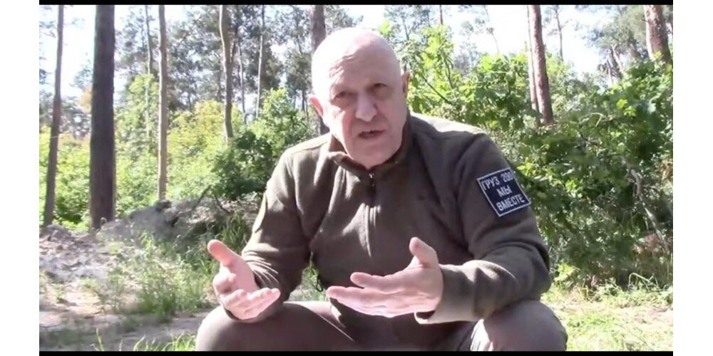Evgueni Prigojine lors d'une vidéo prise en Ukraine en juin dernier. Photo Sipa/Prigozhin Press Service