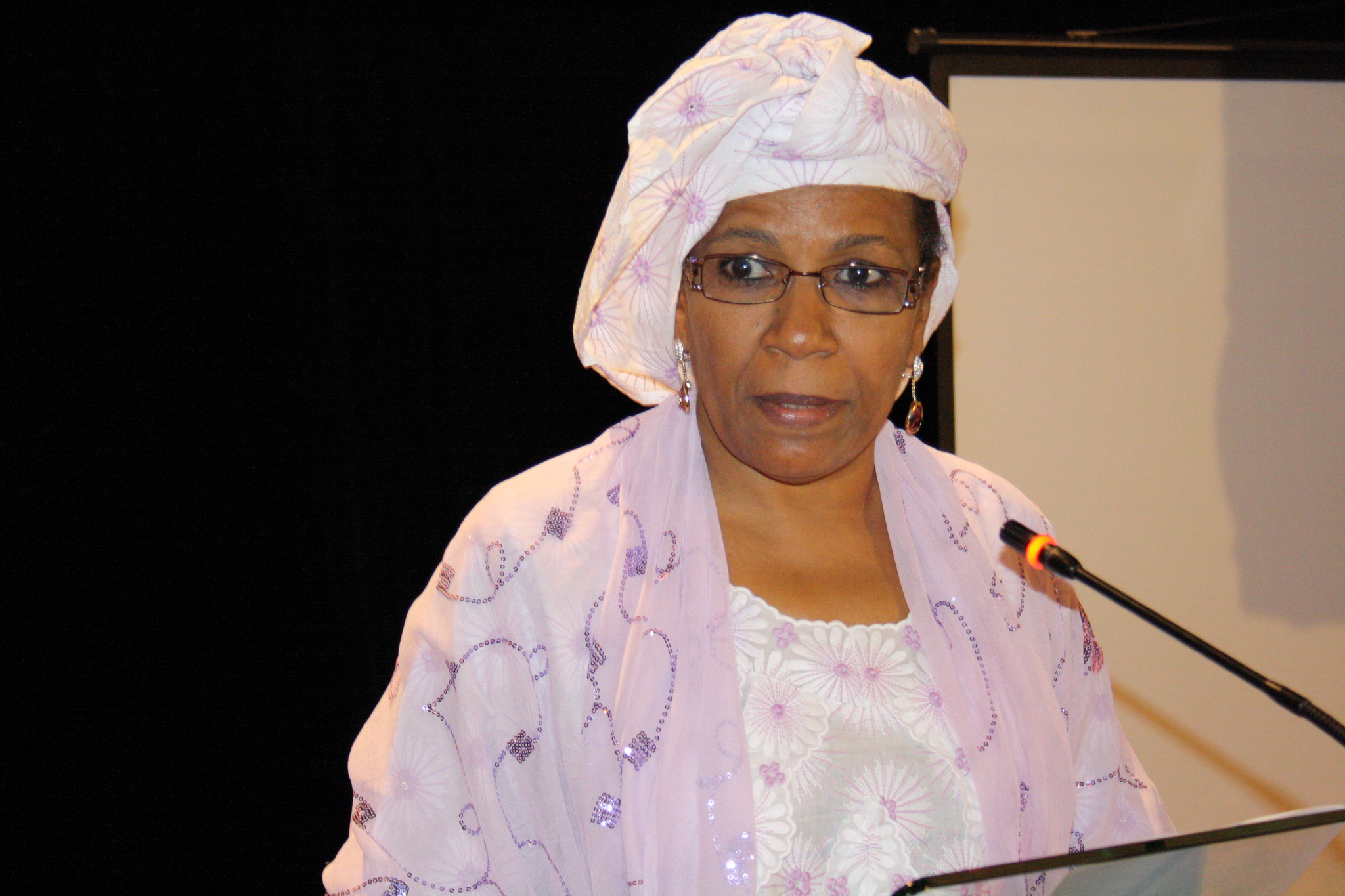 L'ambassadrice du Niger en France, Aichatou Boulama Kané. © PRN