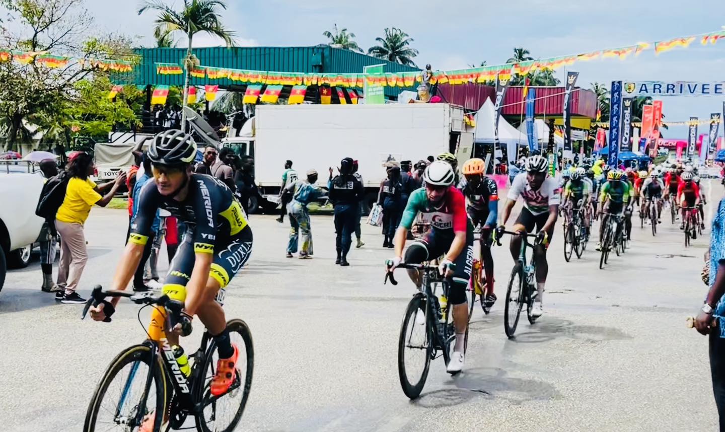 Grand prix cycliste Chantal Biya : le Marocain Achraf Ed Doghmy vainqueur de la première étape