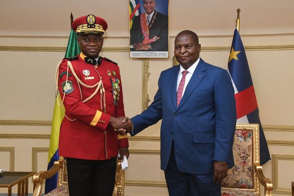 Gabon : le président de Transition Oligui Nguema était à Bangui ce 4 octobre