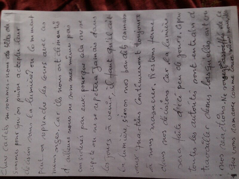 Tchad : Un groupe incitant au soulèvement et distribuant des tracts arrêté