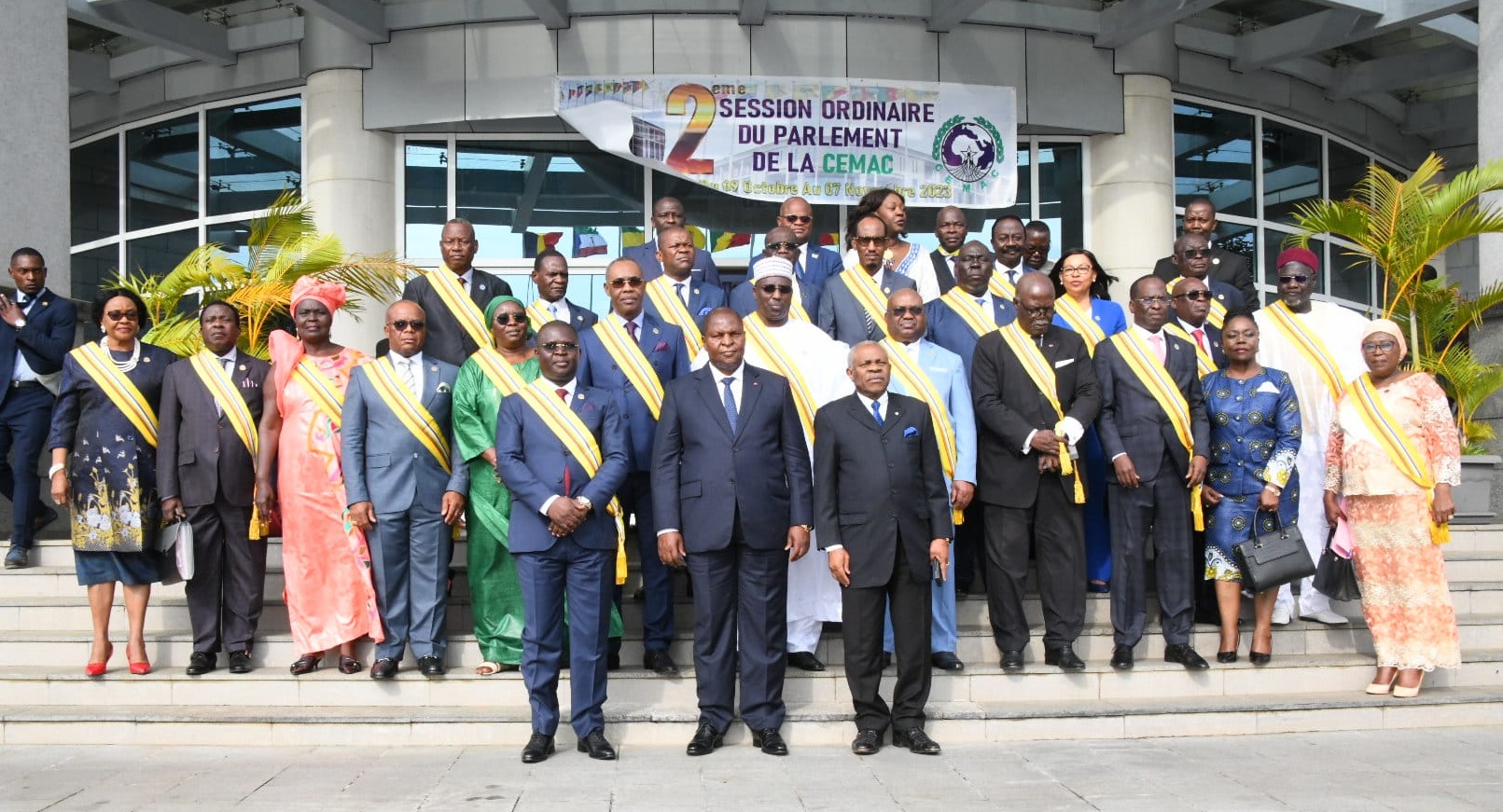 Parlement de la Cemac : visite du président Faustin Archange Touadera à Malabo