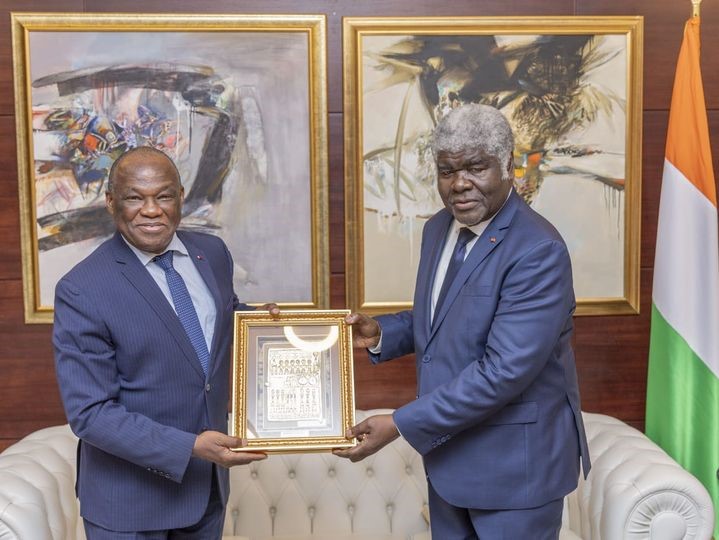 𝐒𝐞𝐫𝐯𝐢𝐜𝐞𝐬 𝐝𝐞 𝐬𝐚𝐧𝐭𝐞́ : 𝐋’𝐎𝐌𝐒 𝐬𝐚𝐥𝐮𝐞 𝐥𝐞𝐬 𝐩𝐫𝐨𝐠𝐫𝐞̀𝐬 𝐫𝐞́𝐚𝐥𝐢𝐬𝐞́𝐬 𝐩𝐚𝐫 𝐥𝐚 𝐂𝐨̂𝐭𝐞 𝐝’𝐈𝐯𝐨𝐢𝐫𝐞 ©Gouvernement de Côte d'Ivoire