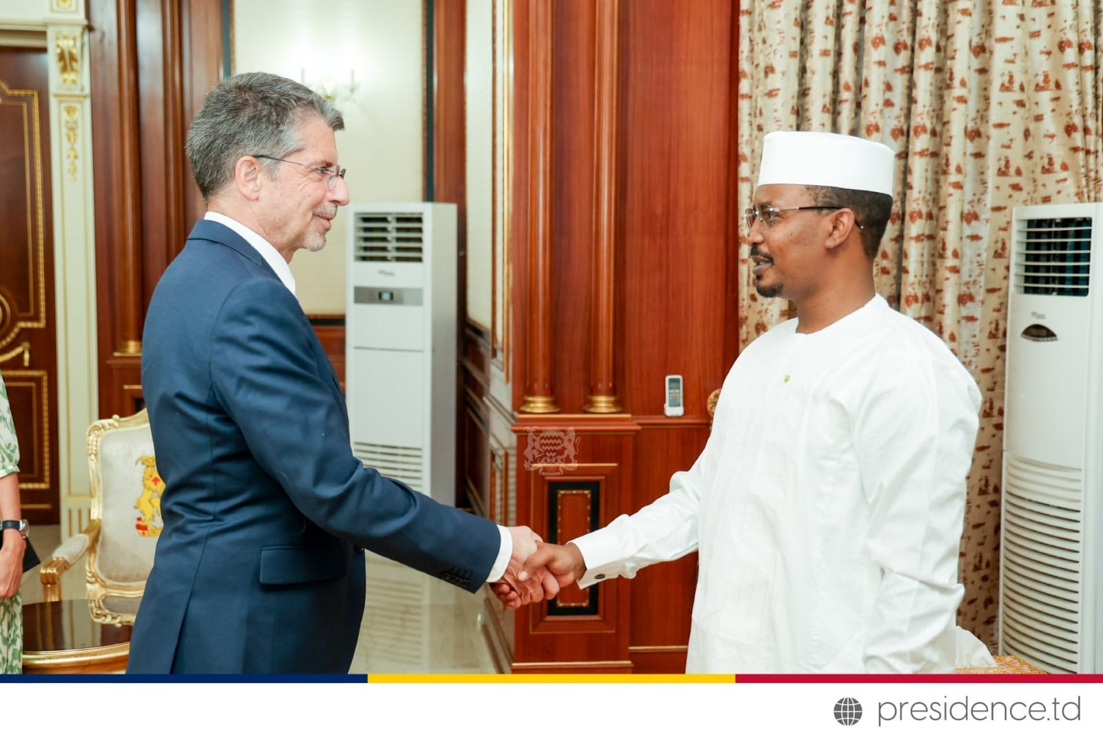 Tchad-Suisse : deux envoyés spéciaux reçus par le président de transition