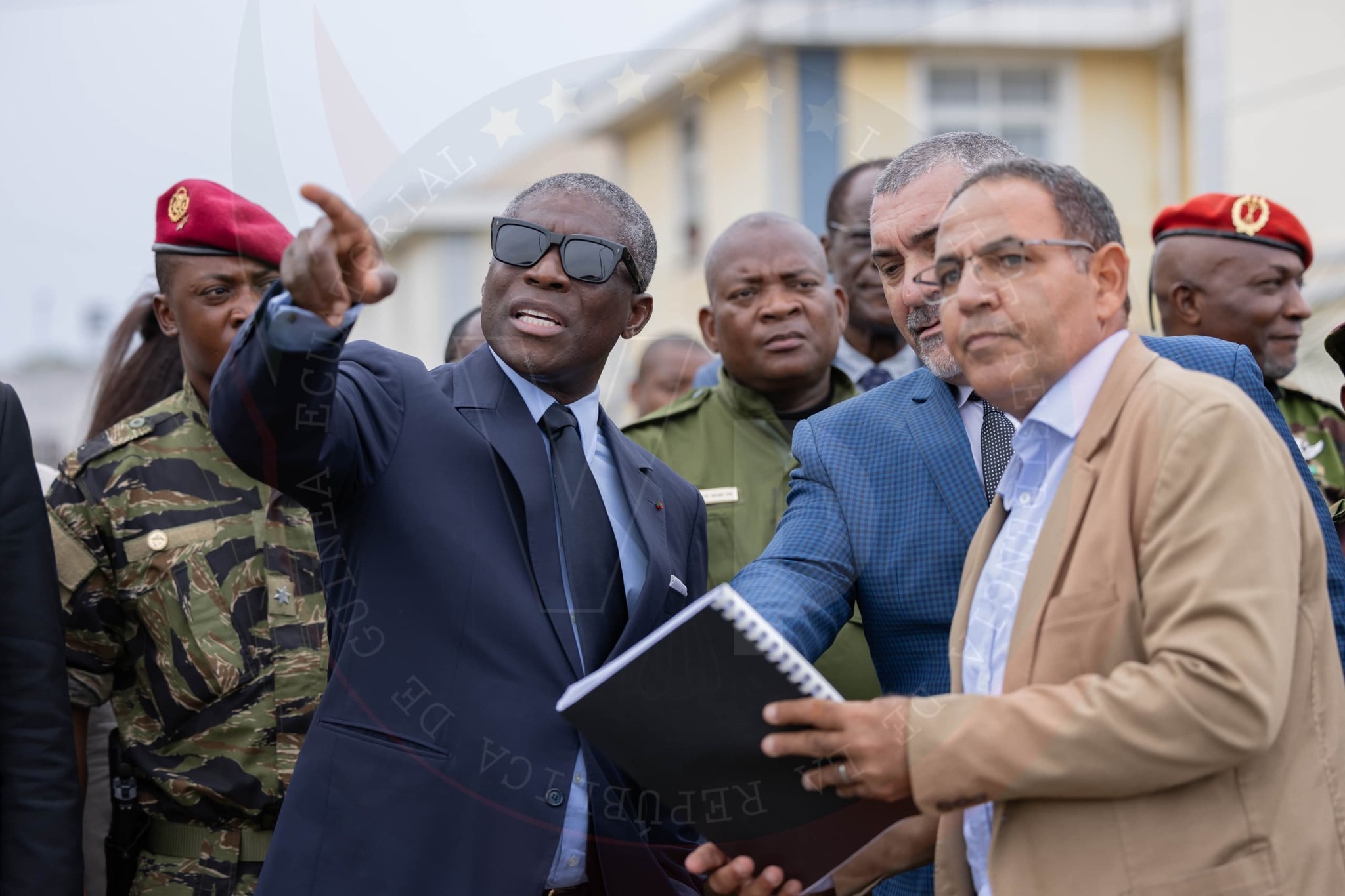 Photos du cabinet de presse et d'image de la vice-présidence