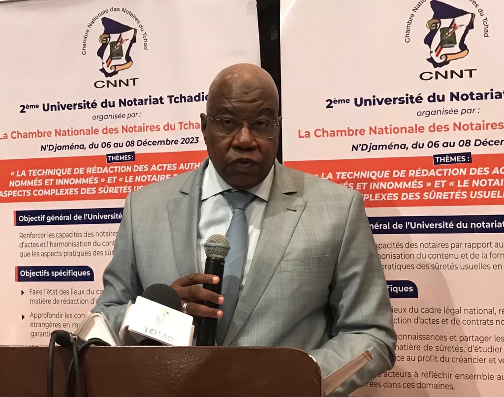 Tchad : les notaires se penchent sur la rédaction des actes authentiques et les sûretés du droit OHADA