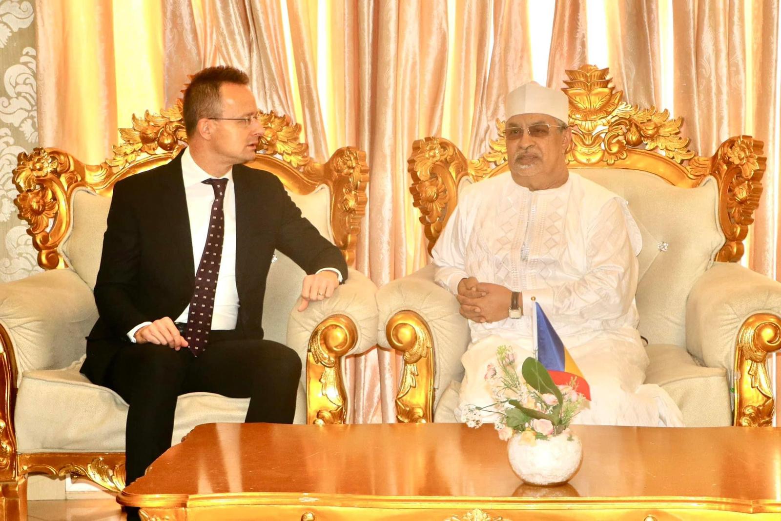 Tchad : le chef de la diplomatie de la Hongrie à N’Djamena