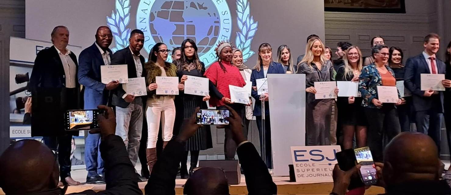 ESJ de Paris : le célèbre réalisateur Hilaire Sopie lauréat de la 124ème promotion