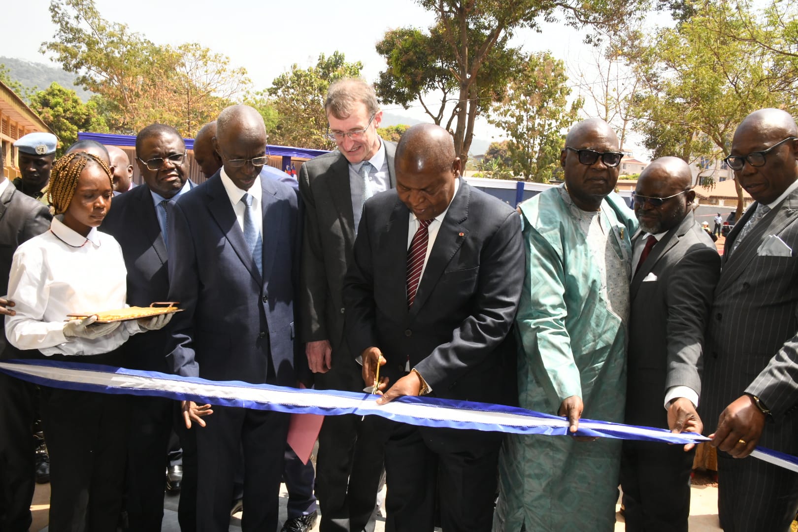 RCA : inauguration du Centre de Formation Digitale de l’université de Bangui