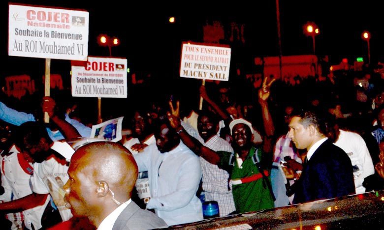 Le Sénégal accueille chaleureusement le Roi du Maroc